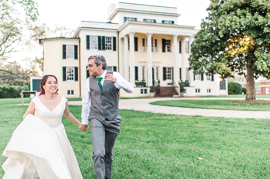 James & Natalie | Oatlands Plantation, Leesburg, Virginia Pink and Green Garden Wedding Photographer