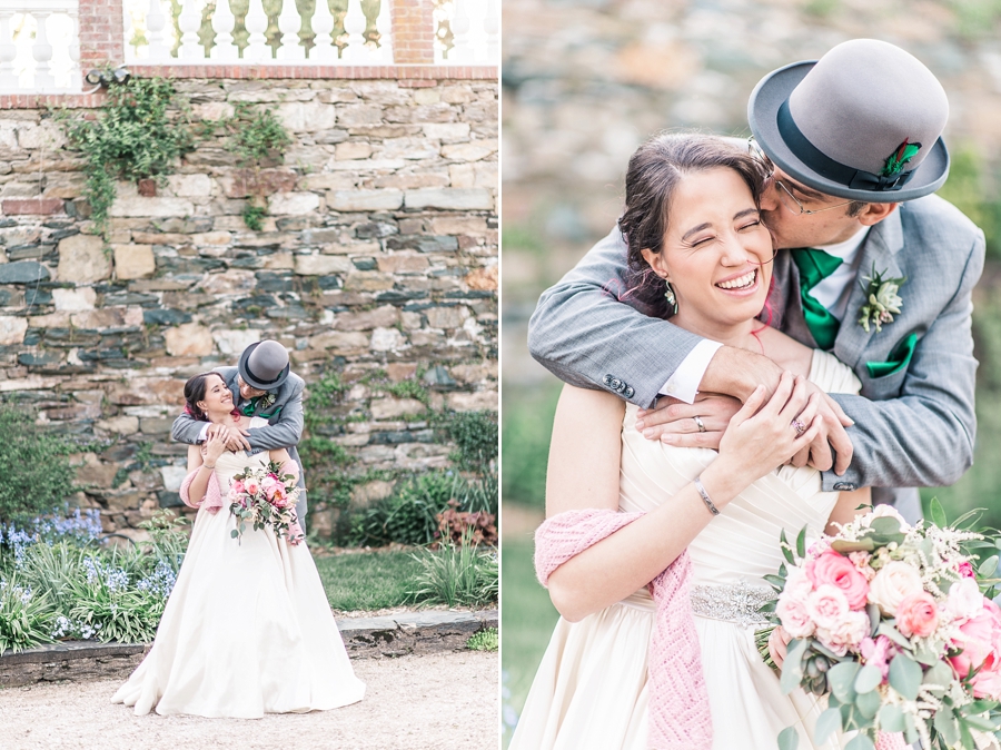 James & Natalie | Oatlands Plantation, Leesburg, Virginia Pink and Green Garden Wedding Photographer