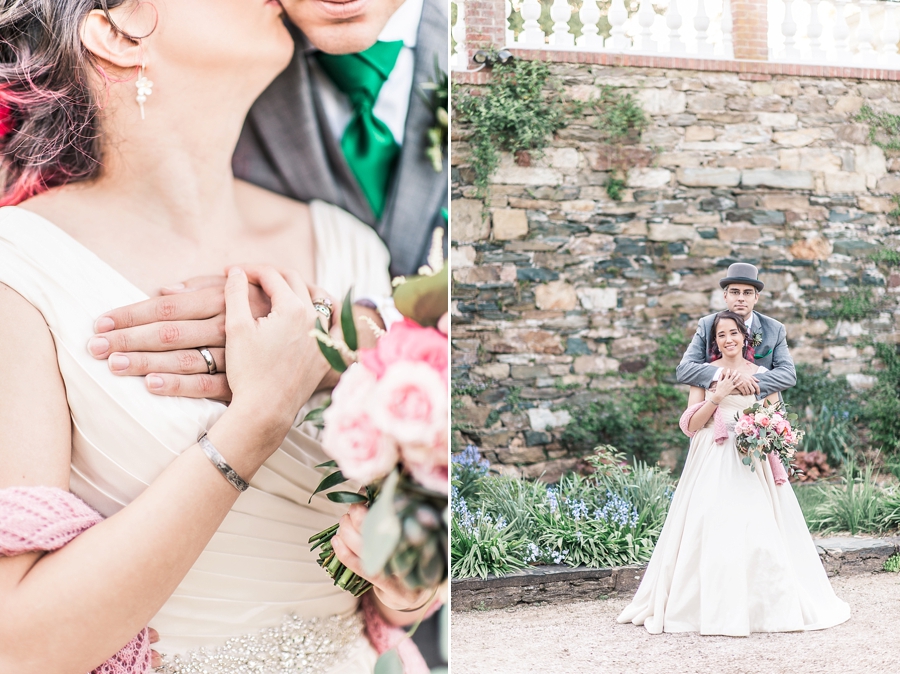 James & Natalie | Oatlands Plantation, Leesburg, Virginia Pink and Green Garden Wedding Photographer