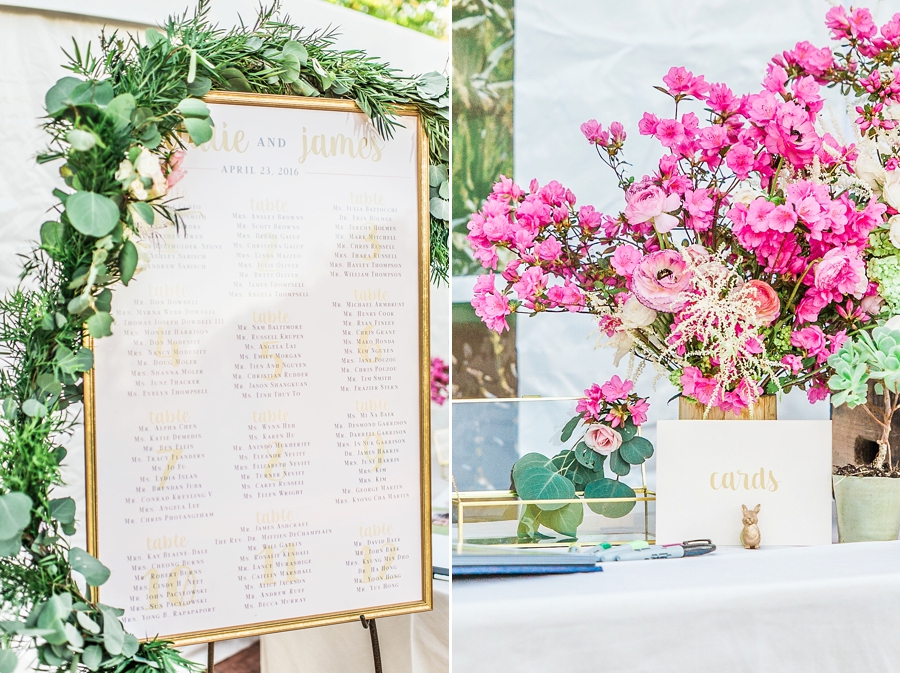 James & Natalie | Oatlands Plantation, Leesburg, Virginia Pink and Green Garden Wedding Photographer