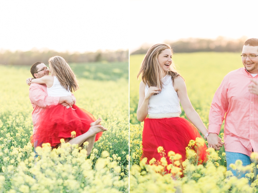 Davey & Isabella | Wildflower Field in Warrenton, Virginia Engagement Photographer
