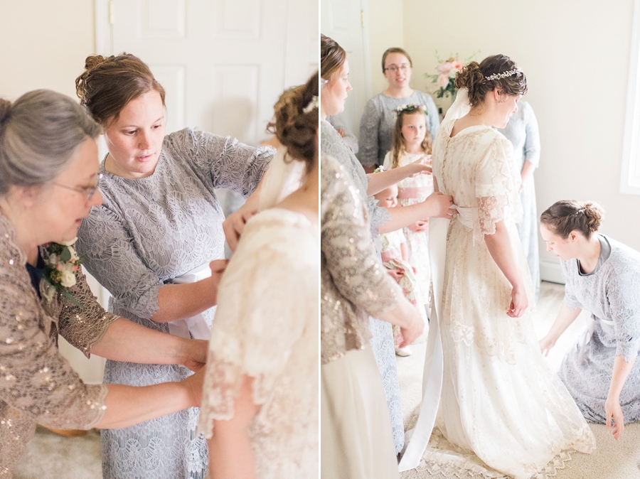 Billy & Courtney | Vintage-Inspired Marshall, Virginia Wedding Photographer