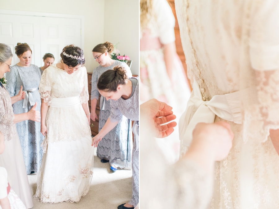 Billy & Courtney | Vintage-Inspired Marshall, Virginia Wedding Photographer