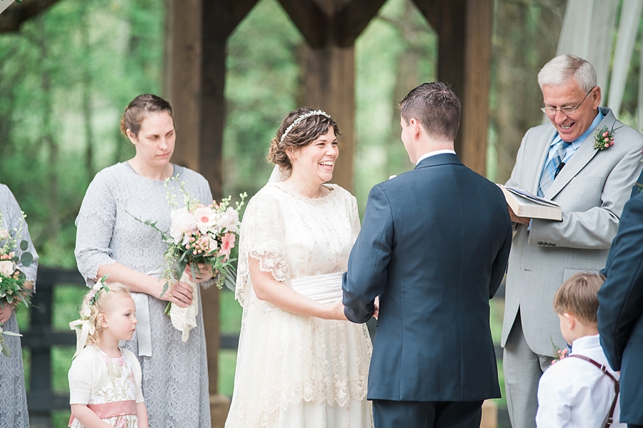 Billy & Courtney | Vintage-Inspired Marshall, Virginia Wedding Photographer