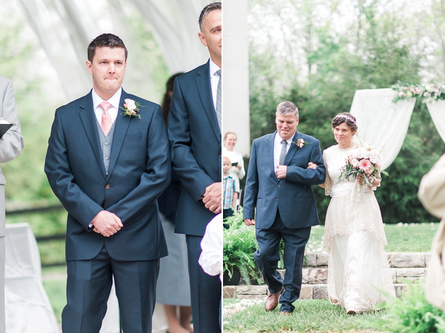 Billy & Courtney | Vintage-Inspired Marshall, Virginia Wedding Photographer