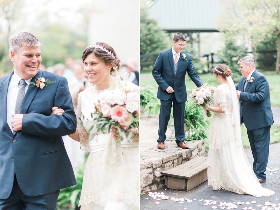 Billy & Courtney | Vintage-Inspired Marshall, Virginia Wedding Photographer