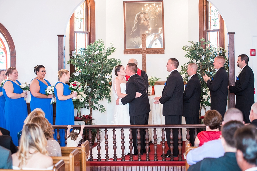 Bobby & Casey | A Spring Red, White and Blue Brandy Hill Farm, Virginia Wedding Photographer