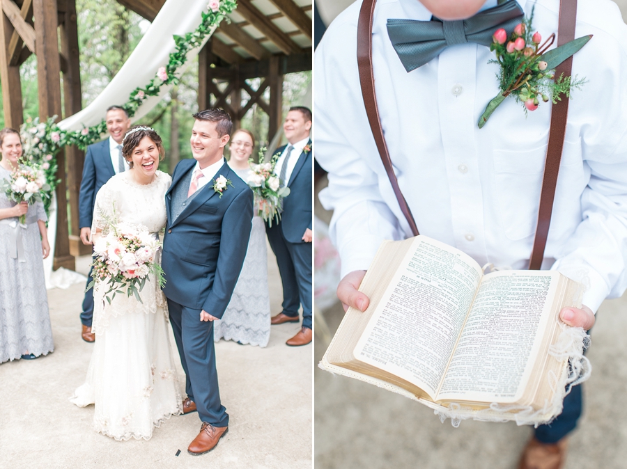 Billy & Courtney | Vintage-Inspired Marshall, Virginia Wedding Photographer