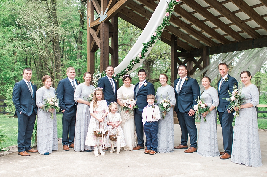 Billy & Courtney | Vintage-Inspired Marshall, Virginia Wedding Photographer