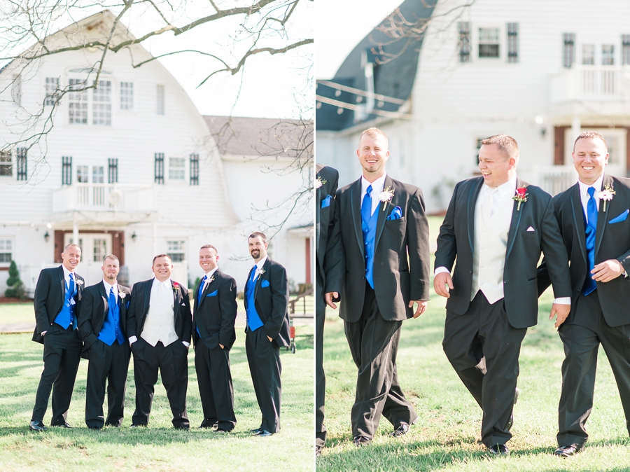 Bobby & Casey | A Spring Red, White and Blue Brandy Hill Farm, Virginia Wedding Photographer