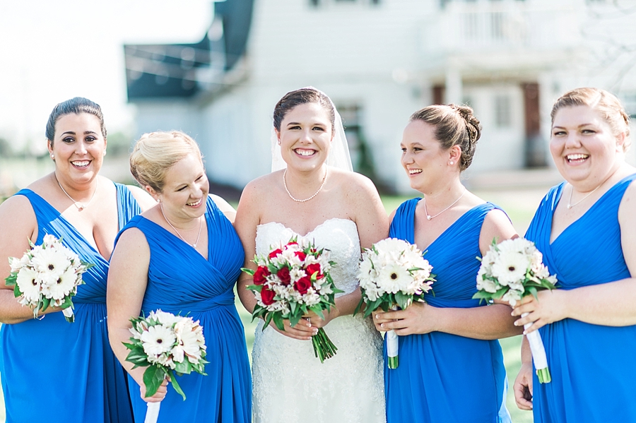 Bobby & Casey | A Spring Red, White and Blue Brandy Hill Farm, Virginia Wedding Photographer