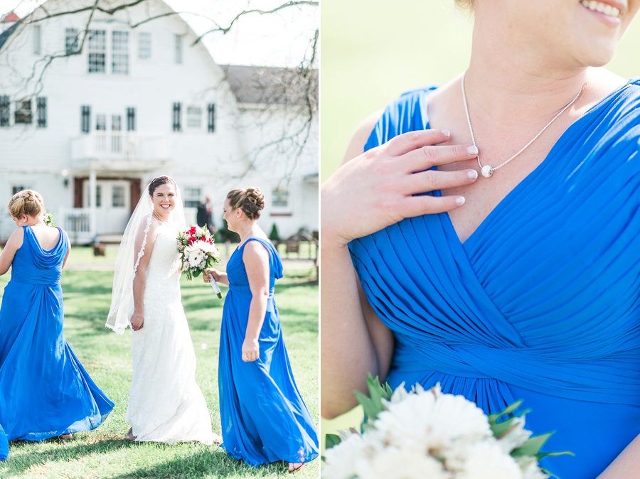 Bobby & Casey | A Spring Red, White and Blue Brandy Hill Farm, Virginia Wedding Photographer