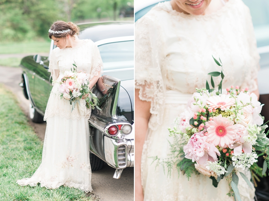 Billy & Courtney | Vintage-Inspired Marshall, Virginia Wedding Photographer