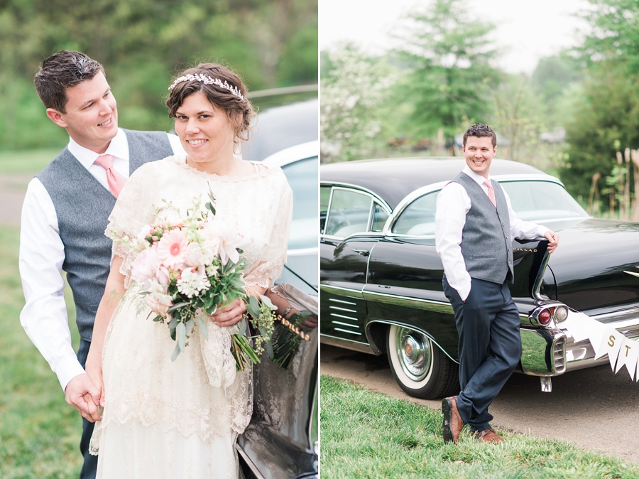 Billy & Courtney | Vintage-Inspired Marshall, Virginia Wedding Photographer