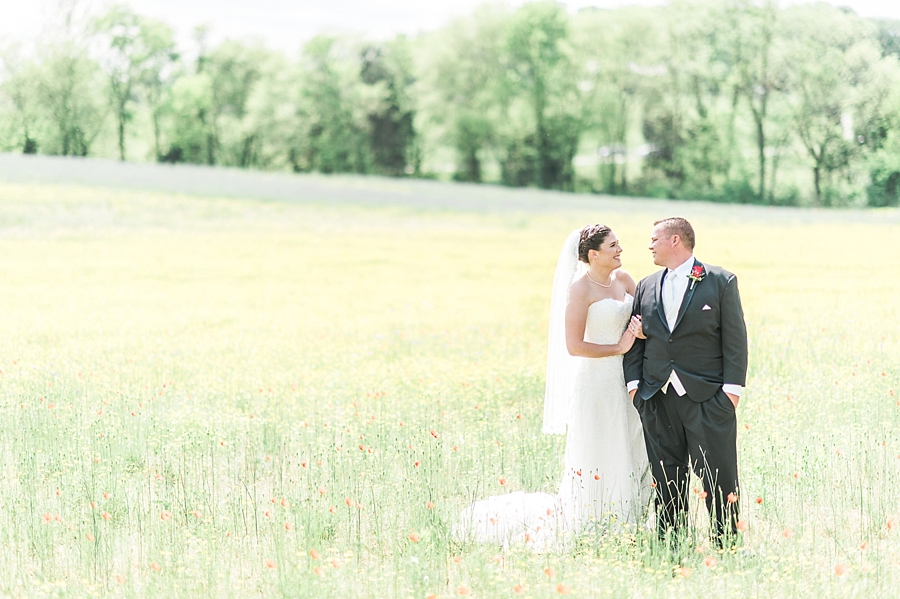 Bobby & Casey | A Spring Red, White and Blue Brandy Hill Farm, Virginia Wedding Photographer