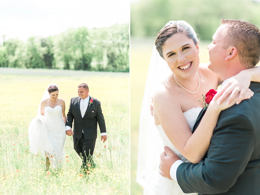 Bobby & Casey | A Spring Red, White and Blue Brandy Hill Farm, Virginia Wedding Photographer