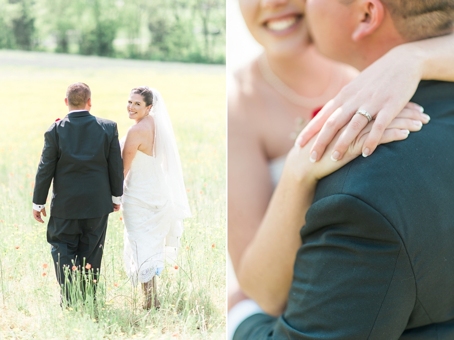 Bobby & Casey | A Spring Red, White and Blue Brandy Hill Farm, Virginia Wedding Photographer