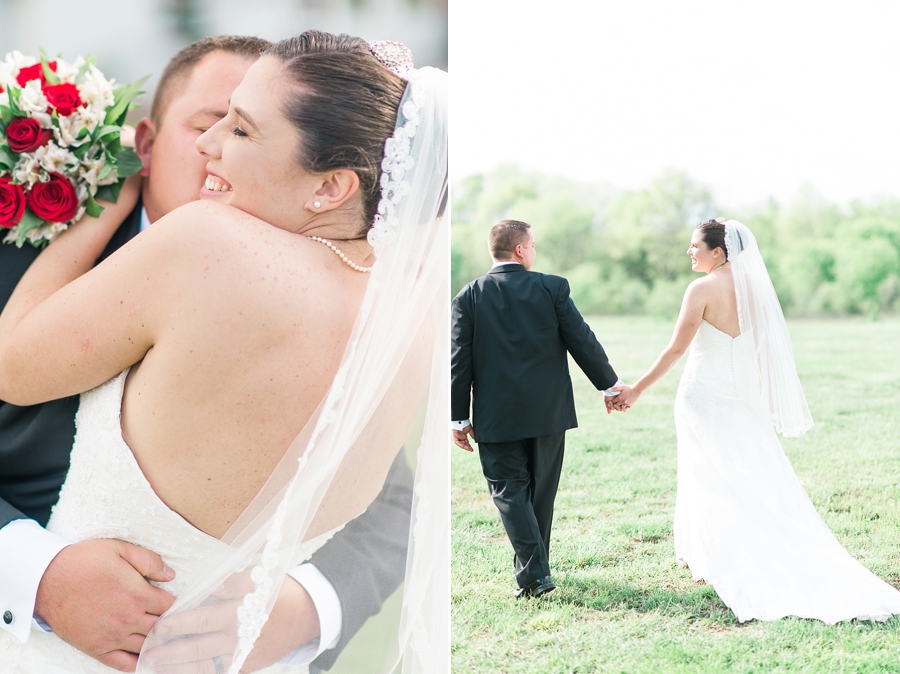 Bobby & Casey | A Spring Red, White and Blue Brandy Hill Farm, Virginia Wedding Photographer