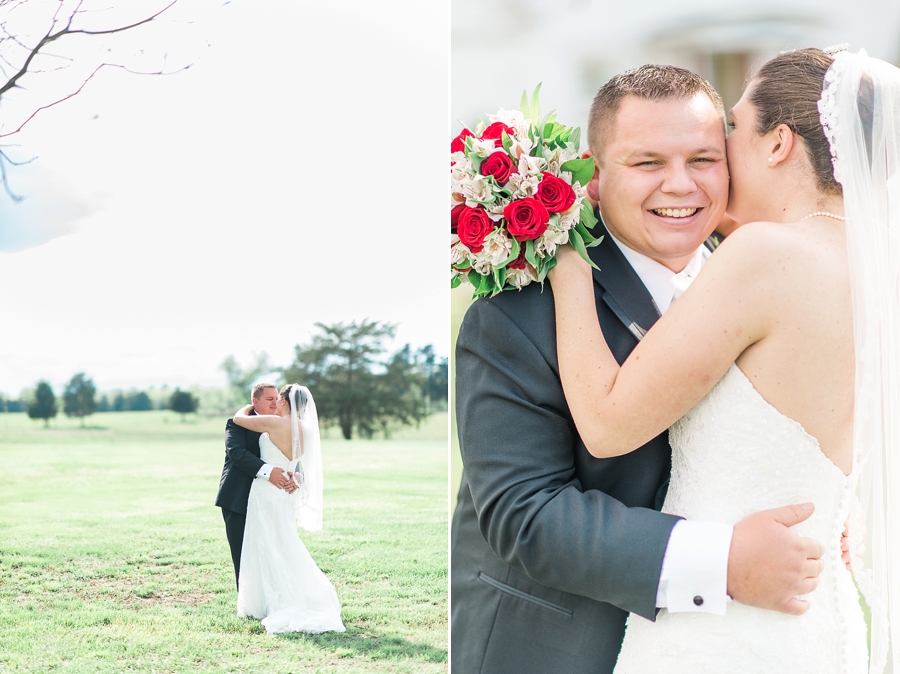 Bobby & Casey | A Spring Red, White and Blue Brandy Hill Farm, Virginia Wedding Photographer