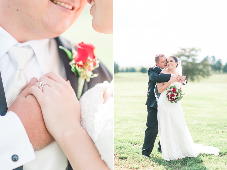 Bobby & Casey | A Spring Red, White and Blue Brandy Hill Farm, Virginia Wedding Photographer