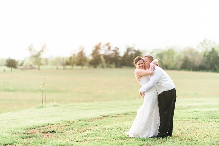 Bobby & Casey | A Spring Red, White and Blue Brandy Hill Farm, Virginia Wedding Photographer