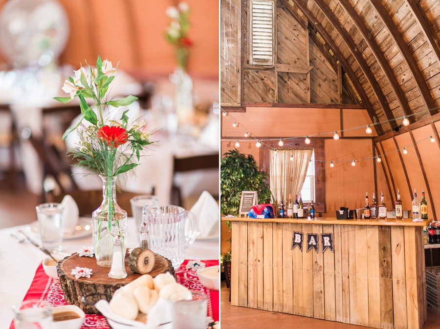 Bobby & Casey | A Spring Red, White and Blue Brandy Hill Farm, Virginia Wedding Photographer