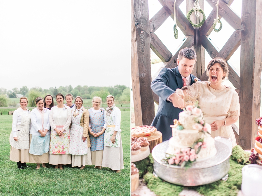 Billy & Courtney | Vintage-Inspired Marshall, Virginia Wedding Photographer