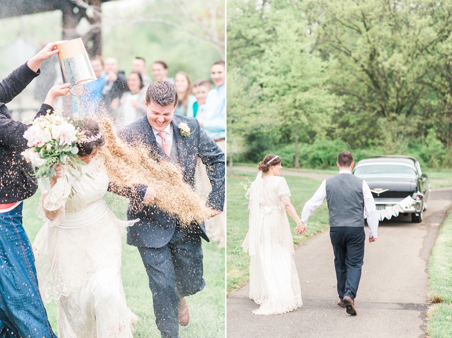 Billy & Courtney | Vintage-Inspired Marshall, Virginia Wedding Photographer