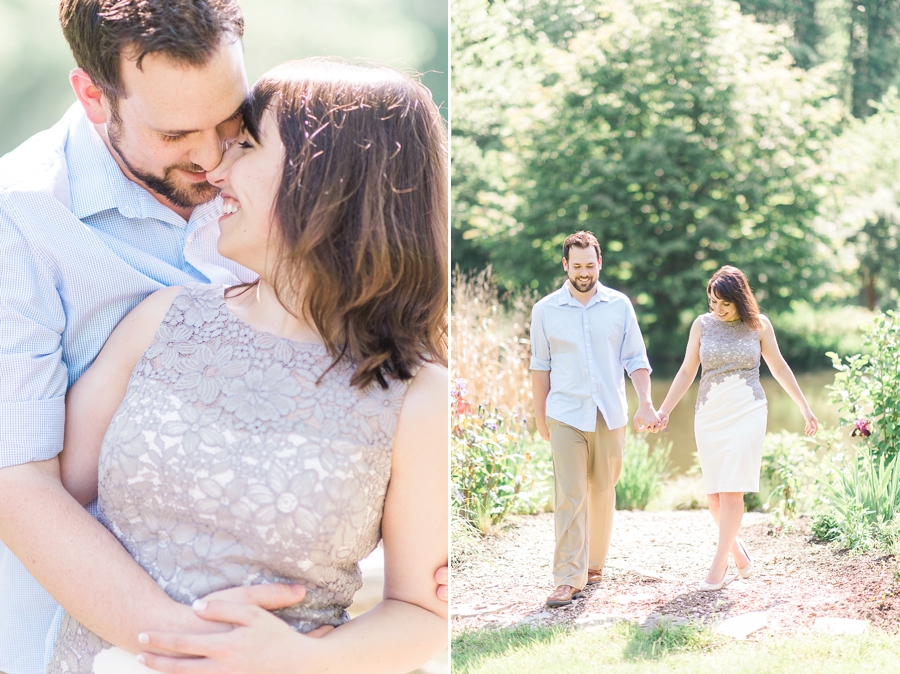 James & Greta | Meadowlark Botanical Gardens, Vienna, Virginia Engagement Photographer