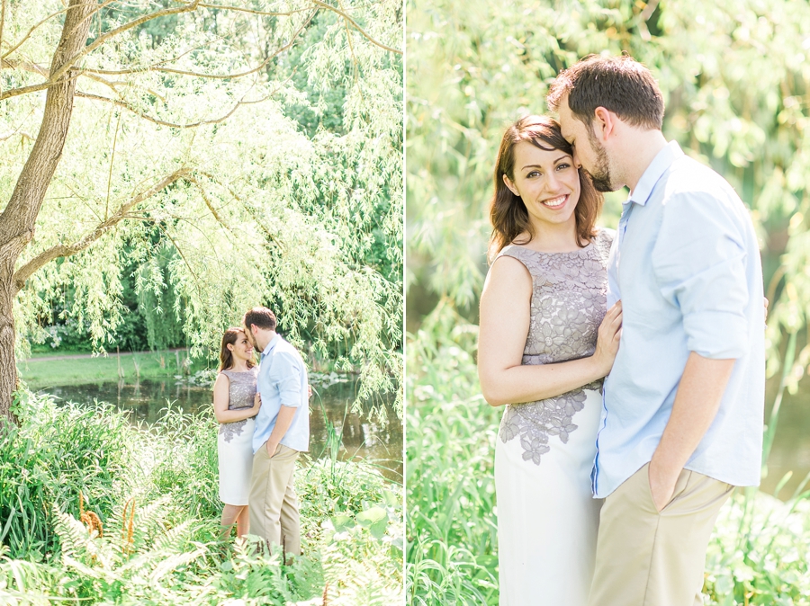 James & Greta | Meadowlark Botanical Gardens, Vienna, Virginia Engagement Photographer