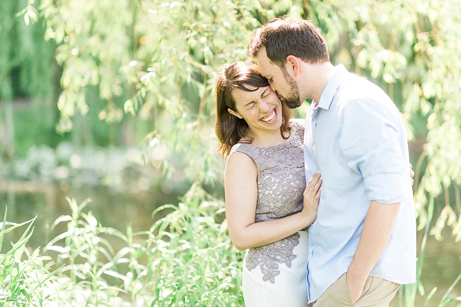 James & Greta | Meadowlark Botanical Gardens, Vienna, Virginia Engagement Photographer