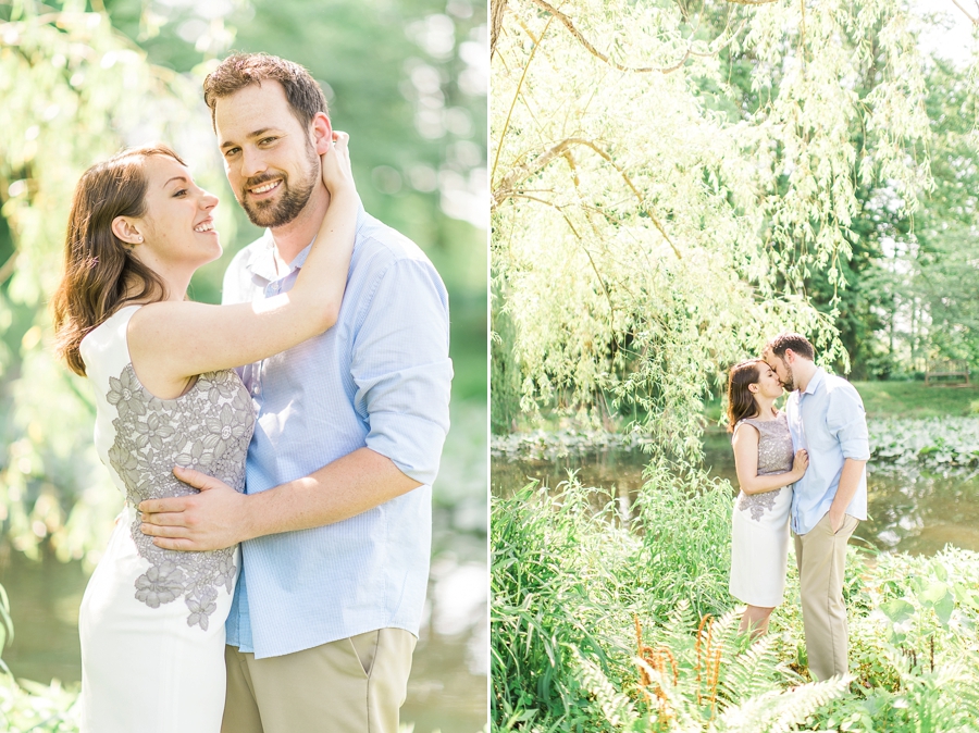 James & Greta | Meadowlark Botanical Gardens, Vienna, Virginia Engagement Photographer