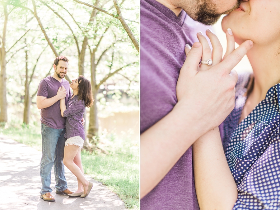 James & Greta | Meadowlark Botanical Gardens, Vienna, Virginia Engagement Photographer