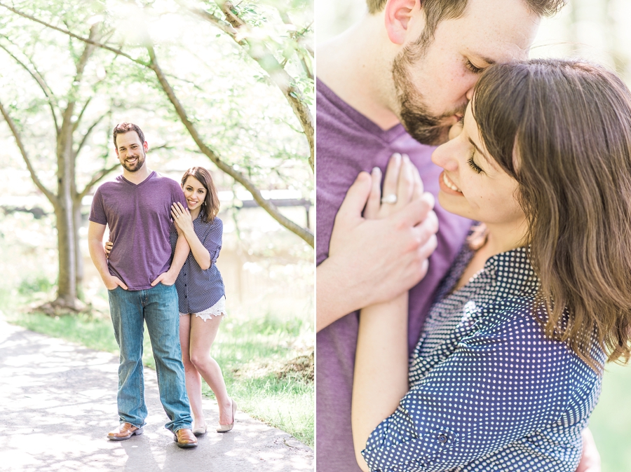 James & Greta | Meadowlark Botanical Gardens, Vienna, Virginia Engagement Photographer