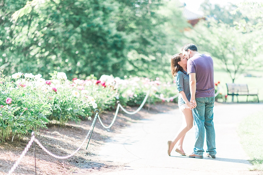 James & Greta | Meadowlark Botanical Gardens, Vienna, Virginia Engagement Photographer