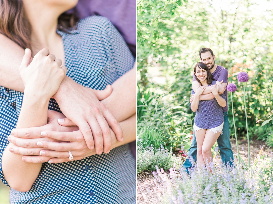 James & Greta | Meadowlark Botanical Gardens, Vienna, Virginia Engagement Photographer