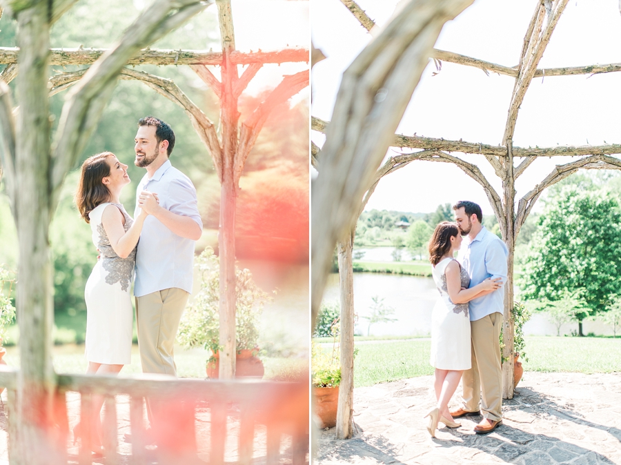 James & Greta | Meadowlark Botanical Gardens, Vienna, Virginia Engagement Photographer