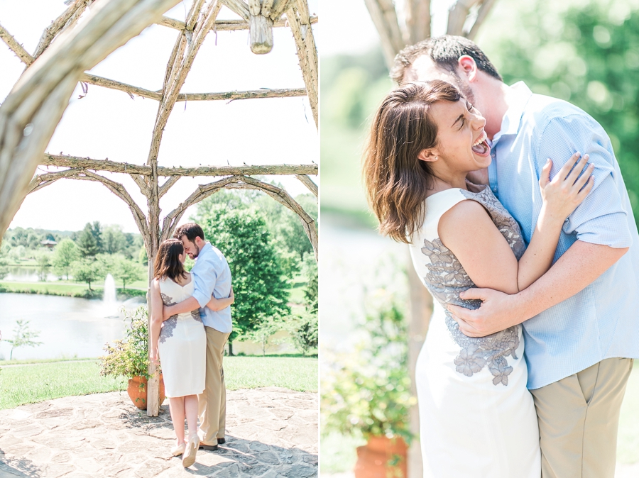 James & Greta | Meadowlark Botanical Gardens, Vienna, Virginia Engagement Photographer