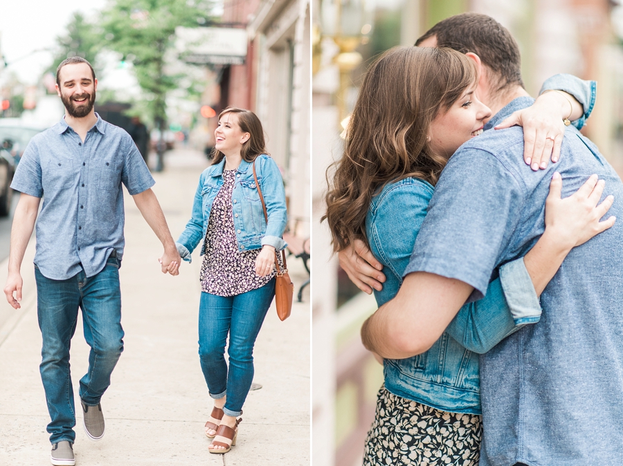 Joe & Lauren | Downtown Manassas, Virginia Engagement Photographer