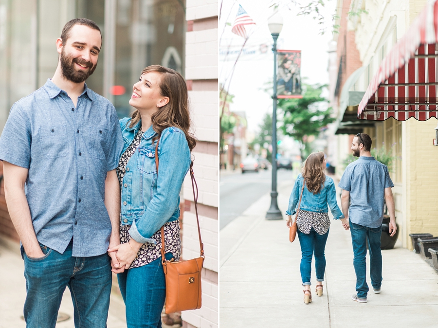 Joe & Lauren | Downtown Manassas, Virginia Engagement Photographer