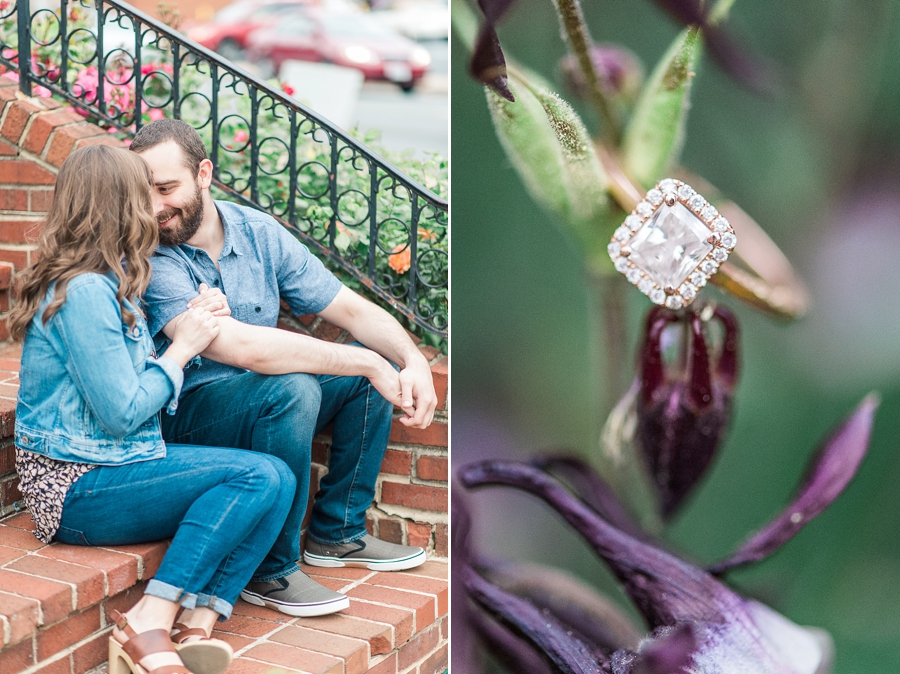 Joe & Lauren | Downtown Manassas, Virginia Engagement Photographer