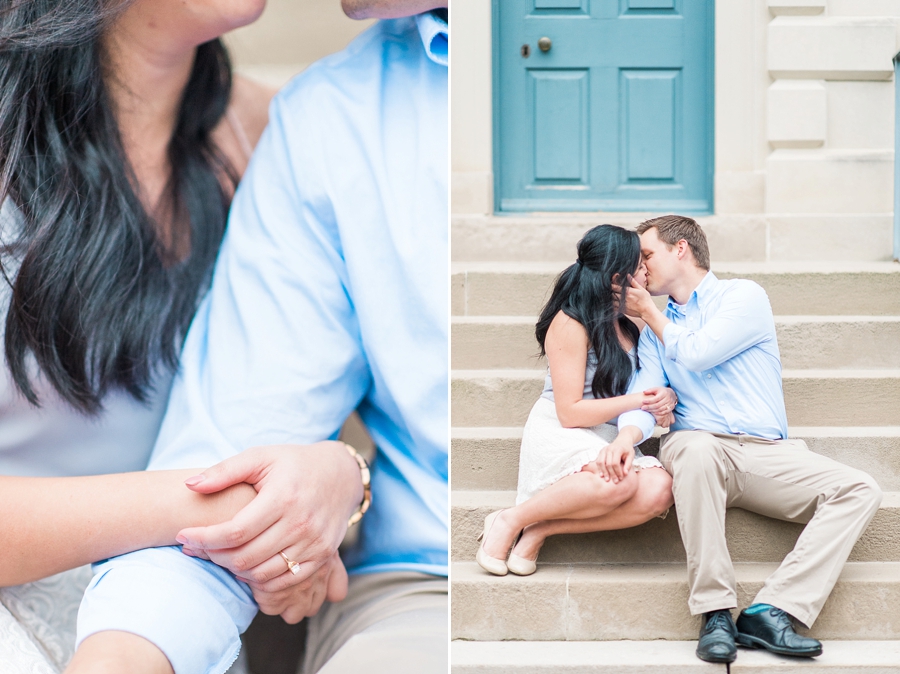 Rob & Kim | Downtown Alexandria, Virginia Engagement Photographer