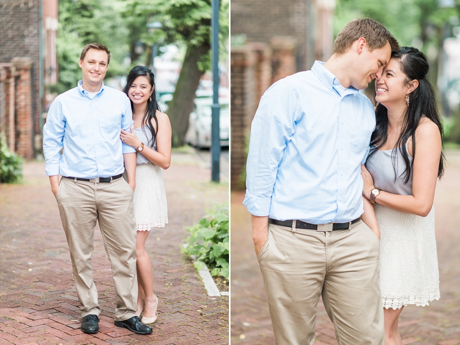 Rob & Kim | Downtown Alexandria, Virginia Engagement Photographer