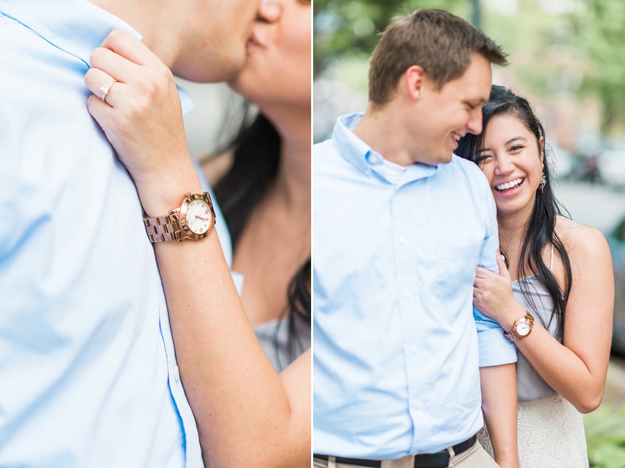 Rob & Kim | Downtown Alexandria, Virginia Engagement Photographer