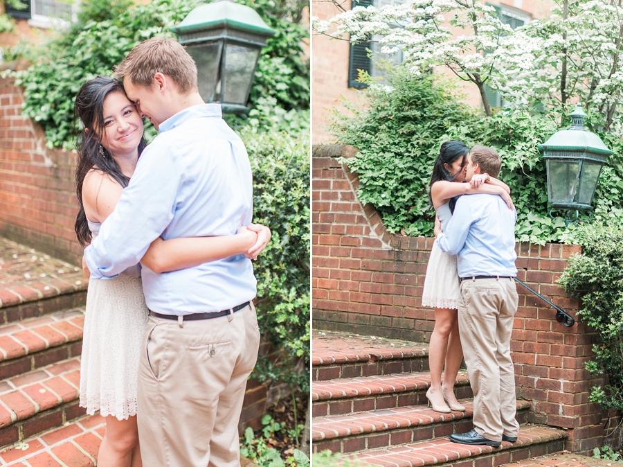 Rob & Kim | Downtown Alexandria, Virginia Engagement Photographer