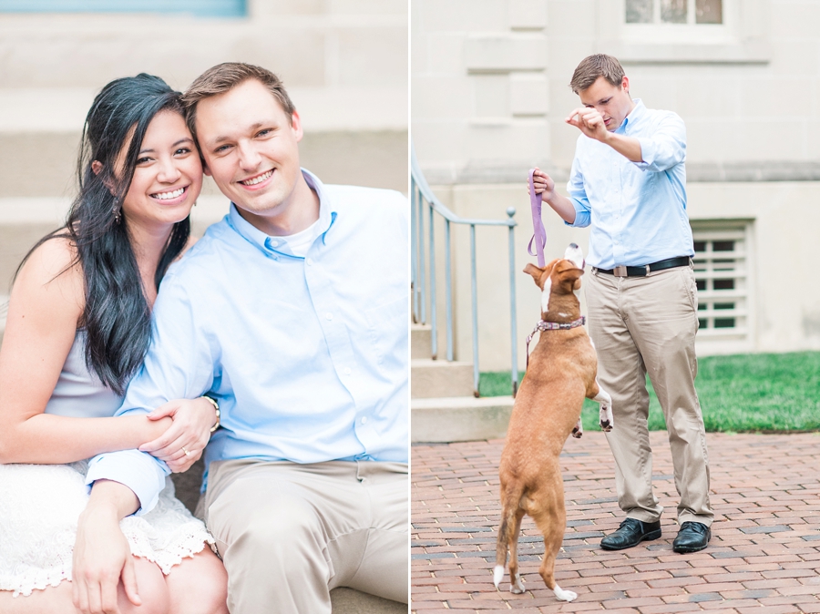 Rob & Kim | Downtown Alexandria, Virginia Engagement Photographer