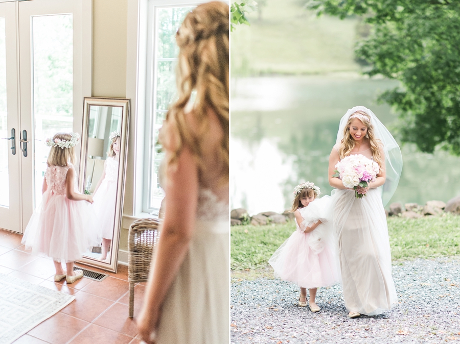 Brandon & Summer | Pink + Navy Rustic Big Spring Farm in Lexington, Virginia Wedding Photographer