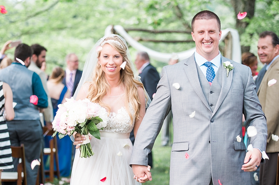 Brandon & Summer | Pink + Navy Rustic Big Spring Farm in Lexington, Virginia Wedding Photographer