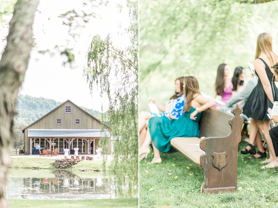 Brandon & Summer | Pink + Navy Rustic Big Spring Farm in Lexington, Virginia Wedding Photographer