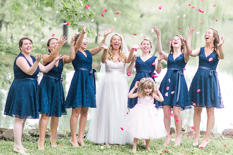 Brandon & Summer | Pink + Navy Rustic Big Spring Farm in Lexington, Virginia Wedding Photographer